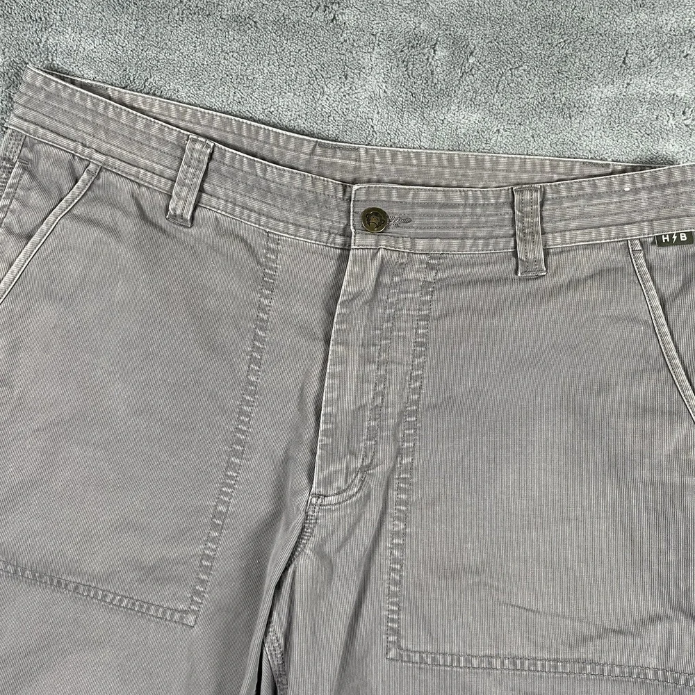 Howler Bros Men's Gray Corduroy Shorts 34